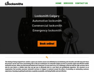 locksmiths-calgary.ca screenshot