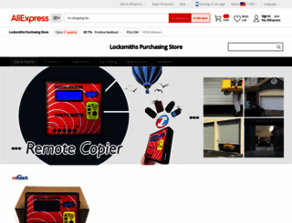 locksmiths.aliexpress.com screenshot
