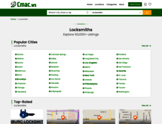 locksmiths.cmac.ws screenshot