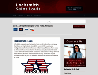 locksmithsaintlouis.net screenshot