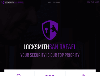 locksmithsanrafael.com screenshot