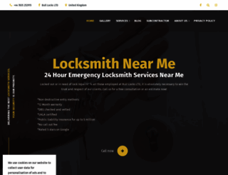 locksmithservicesbl.co.uk screenshot