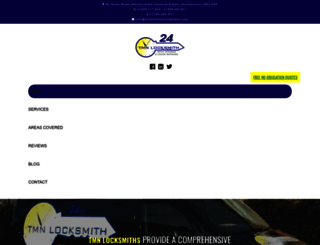 locksmithsnorthampton.com screenshot