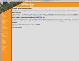 locomotiondepot.net screenshot
