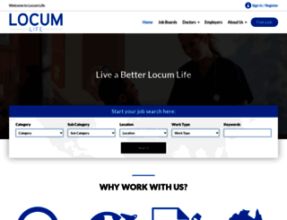 locumlife.com.au screenshot