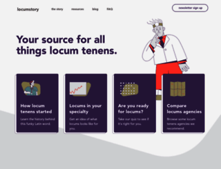 locumstory.com screenshot