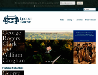 locust-grove-museum-store.myshopify.com screenshot