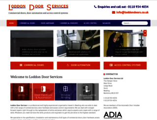 loddondoors.co.uk screenshot