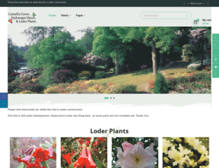 loder-plants.co.uk screenshot