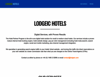 lodgeic.com screenshot
