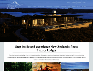 lodgesofnz.co.nz screenshot