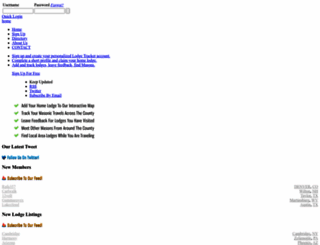 lodgetracker.com screenshot
