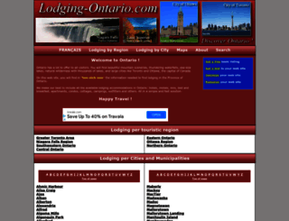 lodging-ontario.com screenshot