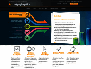 lodginglogistics.com screenshot