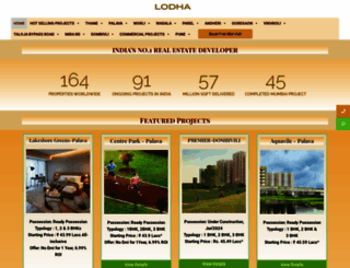 lodhaindia.com screenshot