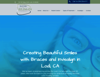 lodiorthodontics.com screenshot