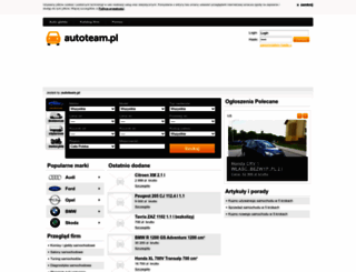 lodz.autoteam.pl screenshot