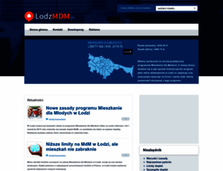 lodzmdm.pl screenshot