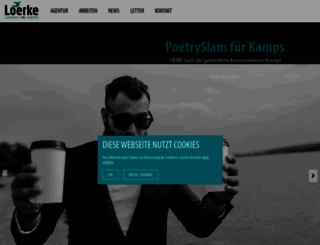 loerke-pr.com screenshot