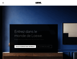 loewe-fr.com screenshot
