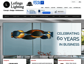lofingslighting.com screenshot
