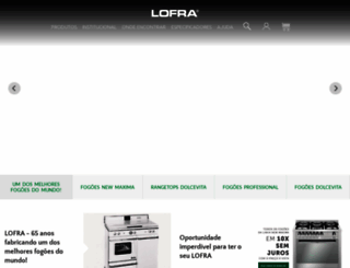 lofra.com.br screenshot