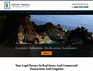 loftinbedell.com screenshot