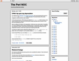log.perl.org screenshot