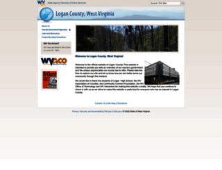 logancounty.wv.gov screenshot