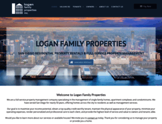 loganfamilyproperties.com screenshot