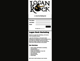 loganrockmarketing.com screenshot