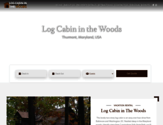 logcabininthewoods.com screenshot
