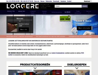 loggere.nl screenshot
