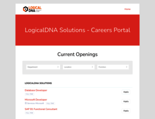 logicaldna-solutions.jobsoid.com screenshot