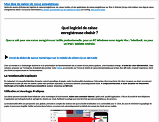 logiciel-caisse.org screenshot