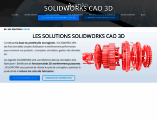 logiciel-cao.com screenshot