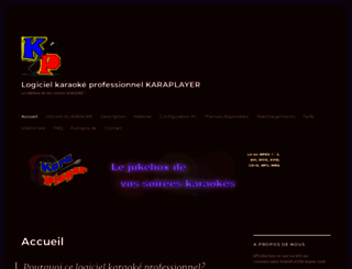 logiciel-karaoke.fr screenshot