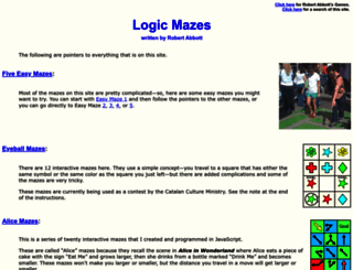 logicmazes.com screenshot