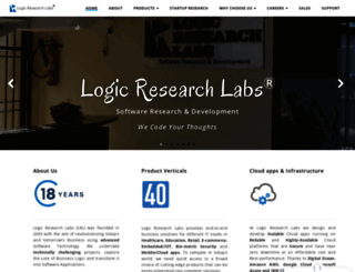 logicresearchlabs.com screenshot