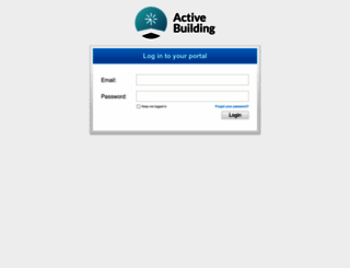 login.activebuilding.com screenshot