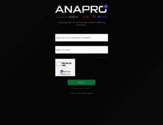 login.anapro.com.br screenshot