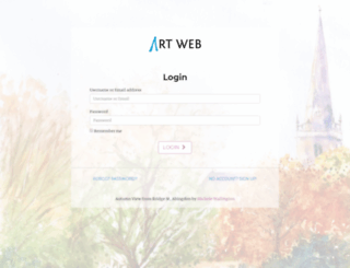login.artweb.com screenshot
