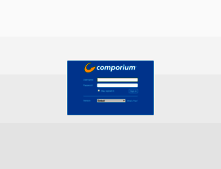 login.comporium.net screenshot