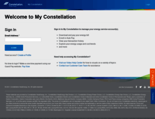 login.constellation.com screenshot