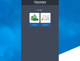 login.discoveryeducation.com screenshot