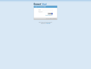login.ennect.com screenshot