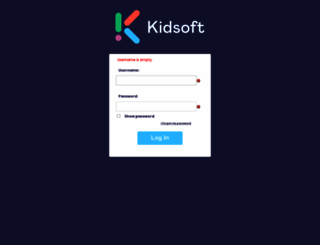 login.kidsoft.com.au screenshot