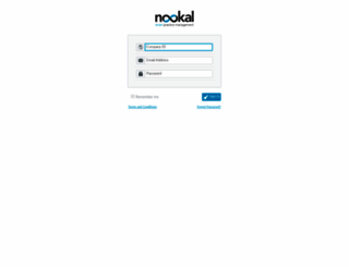 login.nookal.com screenshot