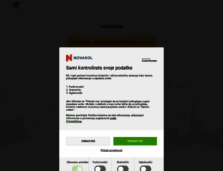 login.novasol.hr screenshot