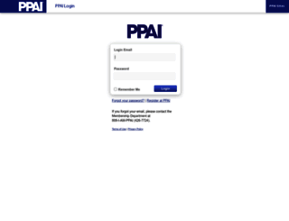login.ppai.org screenshot